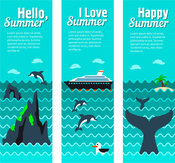 旅游和度假横幅图片下载