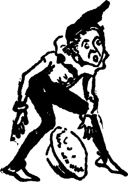 一个小精灵在吃鹅妈妈的馅饼图片下载