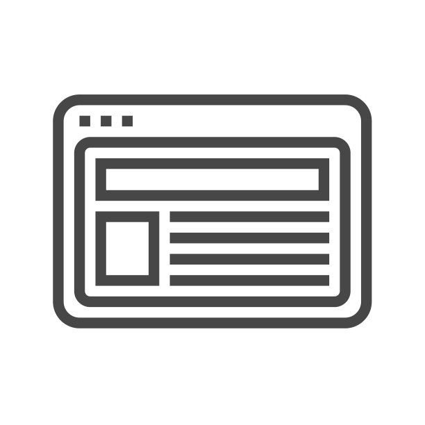 网站细线图标图片下载