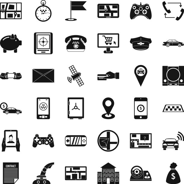 按钮图标设置简单的风格图片下载