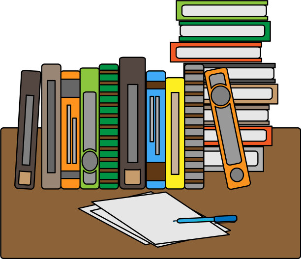 一套书和一张纸图片下载