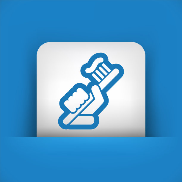 手持牙膏和牙刷图片下载