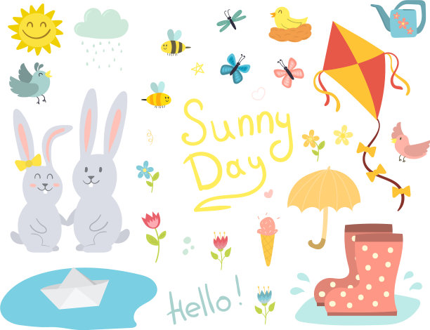 春天的自然花卉象征着开花图片下载