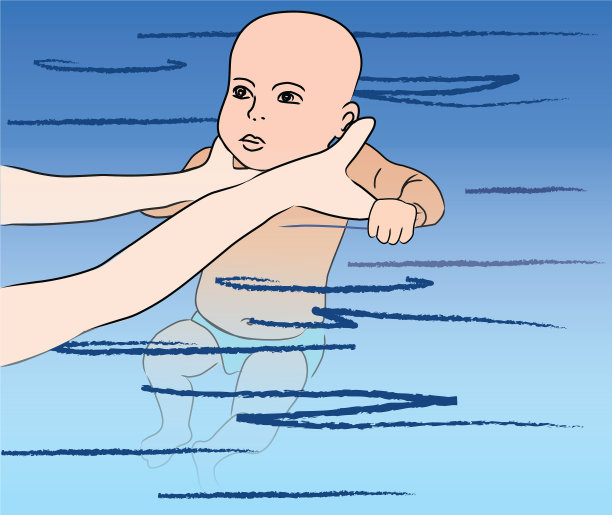宝宝游泳课图片下载