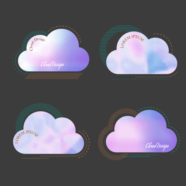 集创意云与软模糊图片下载