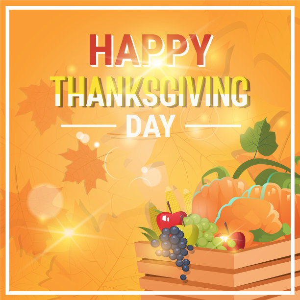 感恩节秋季传统节日快乐图片下载