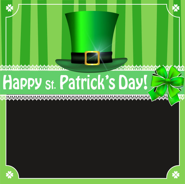 圣派翠克节贺卡图片下载