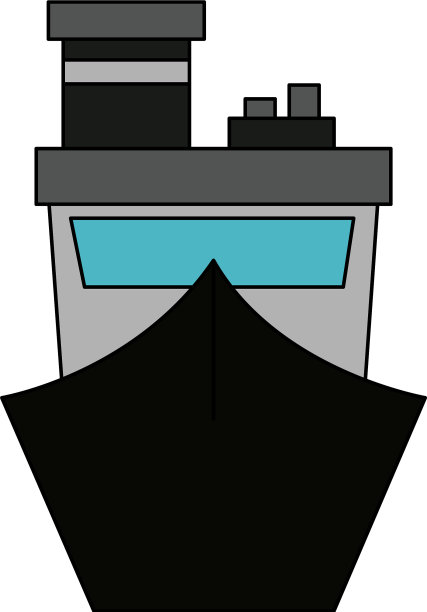 船前视图的象征图片下载