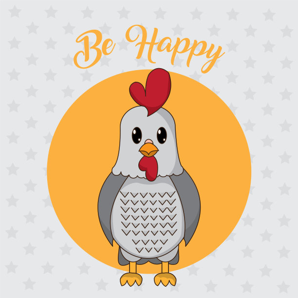 鸡的卡通设计图片下载