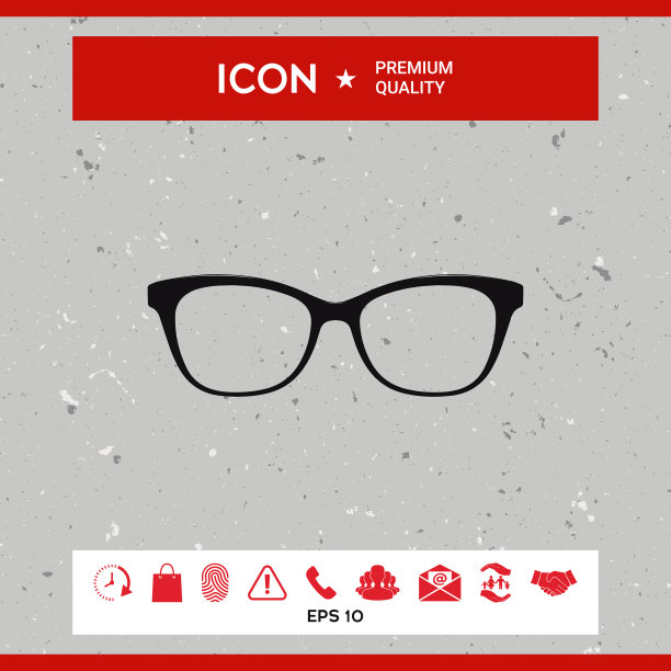 眼镜图标图片下载