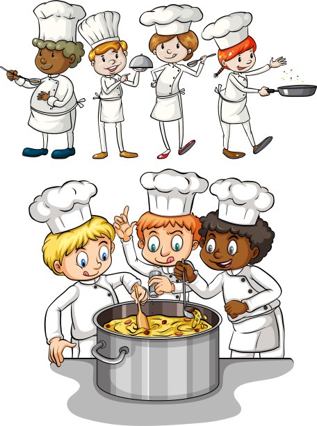 厨师烹饪套装图片下载