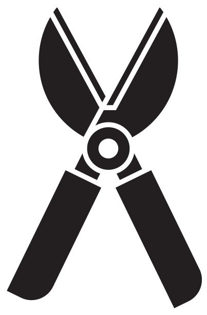 花园修枝剪图标图片下载