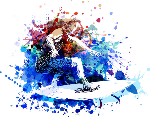 颜色冲浪者图片下载