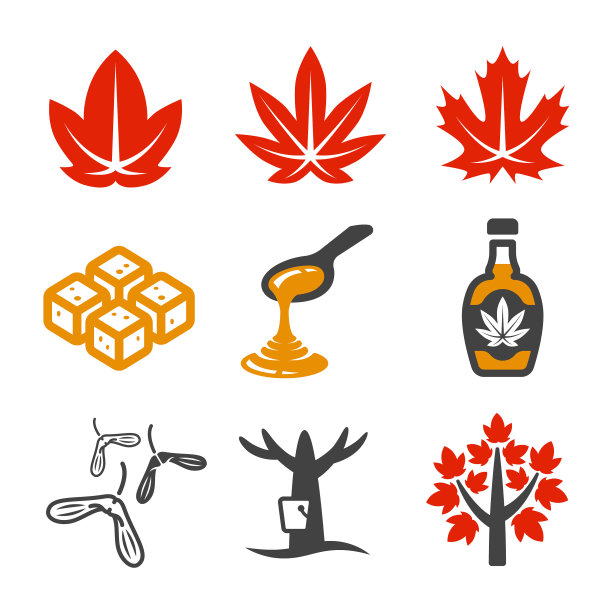枫叶图标图片下载