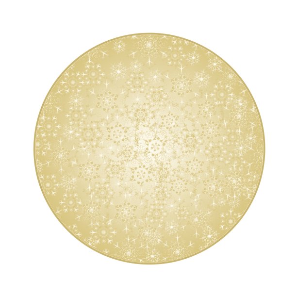 纽扣圈圣诞雪花图片下载