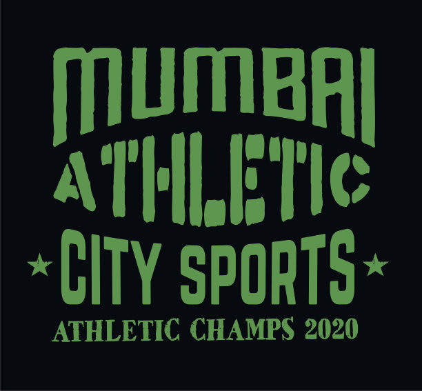 孟买运动t恤设计图片下载
