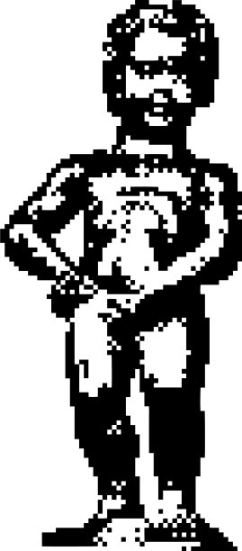 比利时布鲁塞尔的撒尿小童雕像图片下载