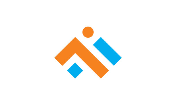 抽象形状商业建筑logo图片下载