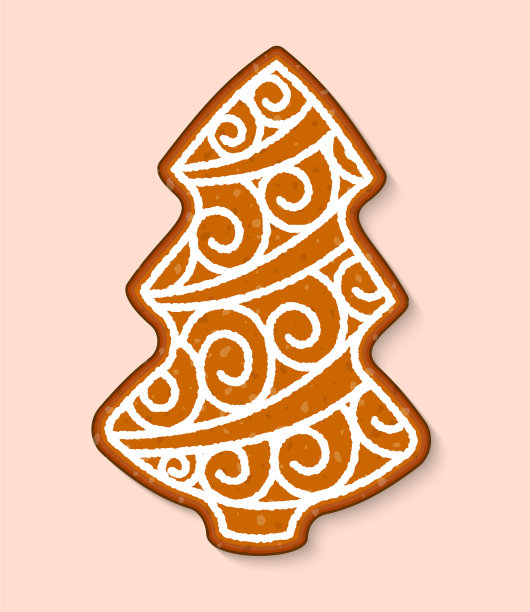 圣诞饼干树蛋糕甜点图片下载