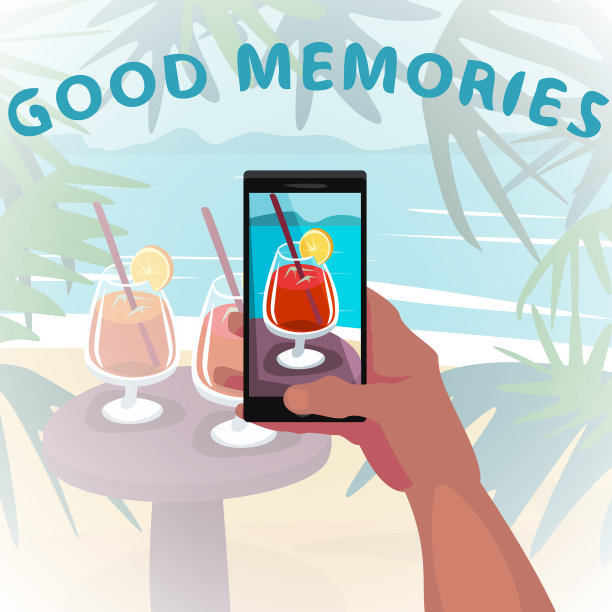 看度假时的照片图片下载