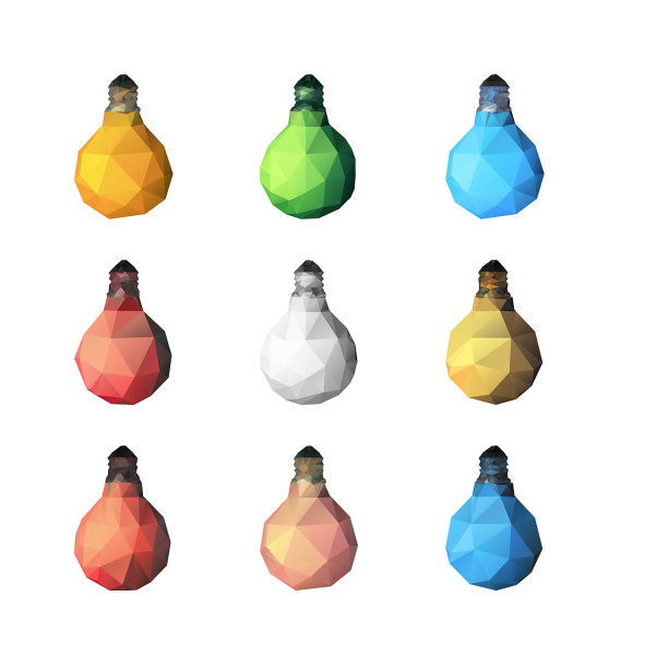 低聚灯泡组图片下载