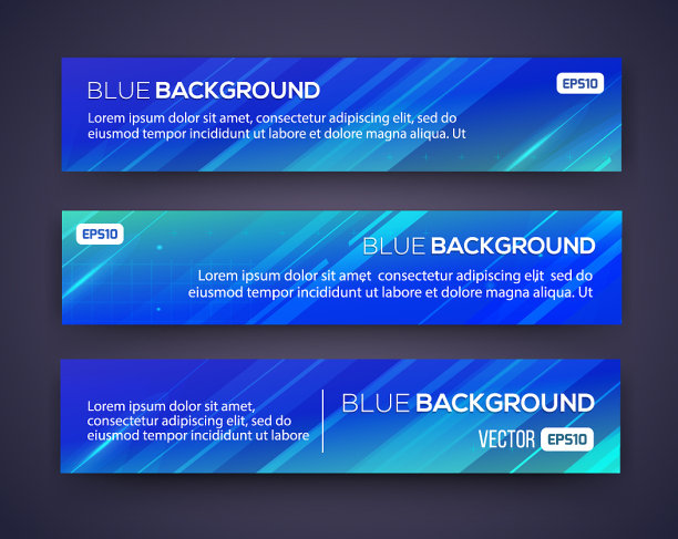 抽象横幅eps10背景图片下载