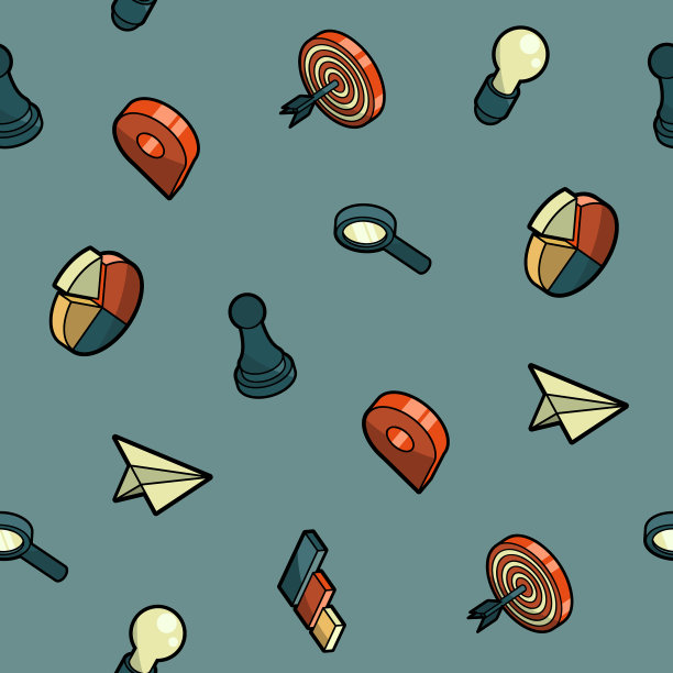 启动颜色轮廓等距图案图片下载