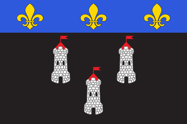 中瓦尔的因德卢瓦尔的图尔旗图片下载