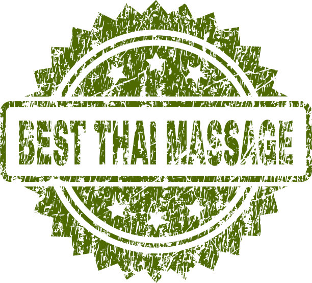 垃圾纹理最好的泰国按摩印章图片下载