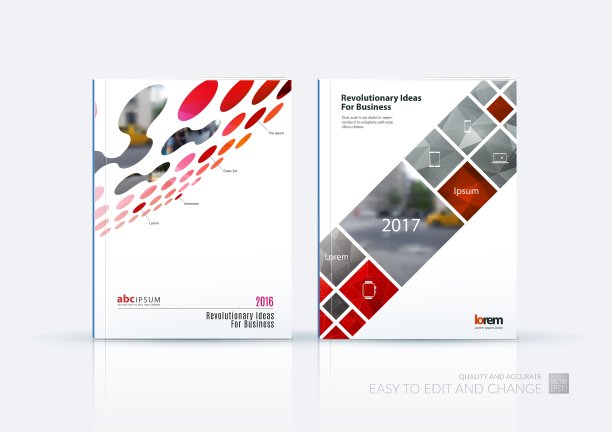 年刊模板排版封面设计图片下载