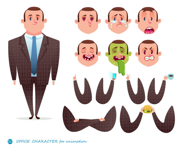 商业元素的网页设计图片下载