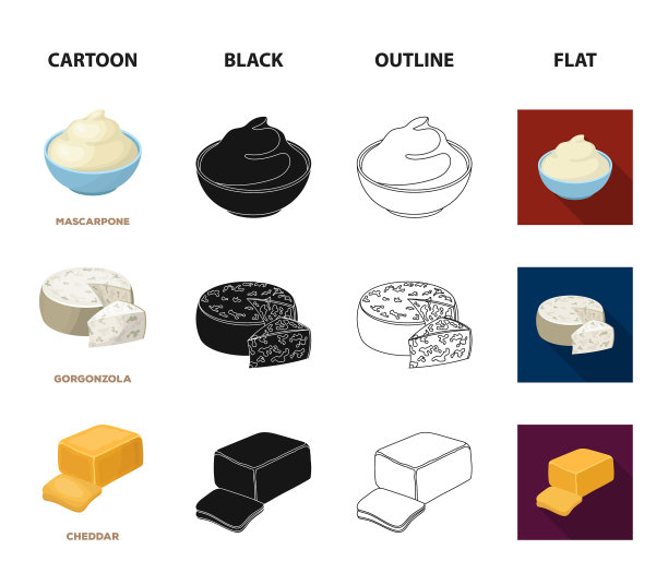 格鲁耶尔 · 卡门特 · 马斯卡彭 · 戈尔贡佐拉图片下载