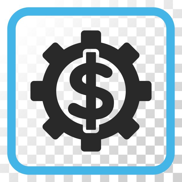 框架中的金融期权图标图片下载