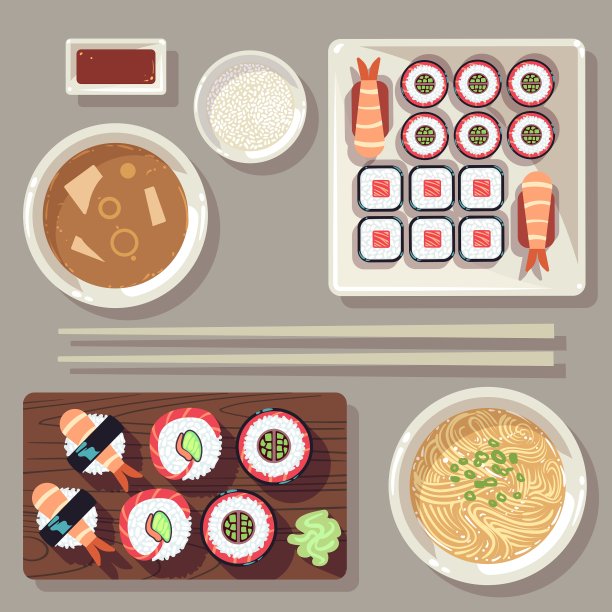 日式料理套餐图片下载