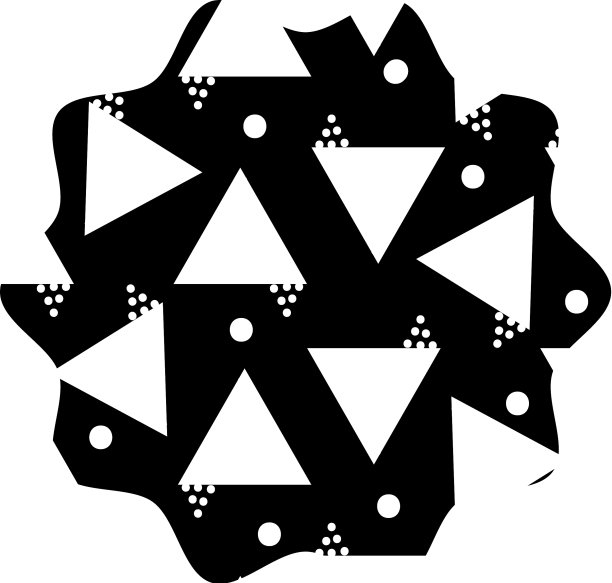 轮廓星与几何风格的人物图片下载