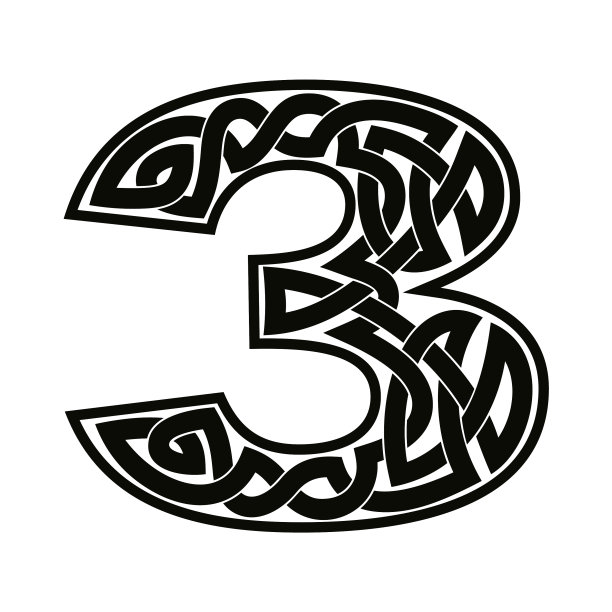 带有凯尔特装饰的数字图片下载