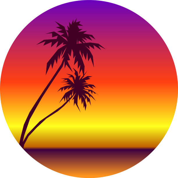 夏天的海边背景图片下载