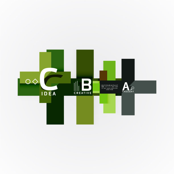 信息图表选项横幅纸样式图片下载