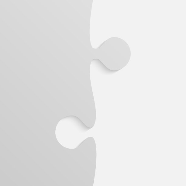 灰色拼图图片下载