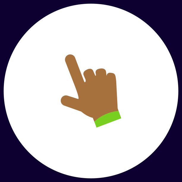 手光标计算机符号图片下载