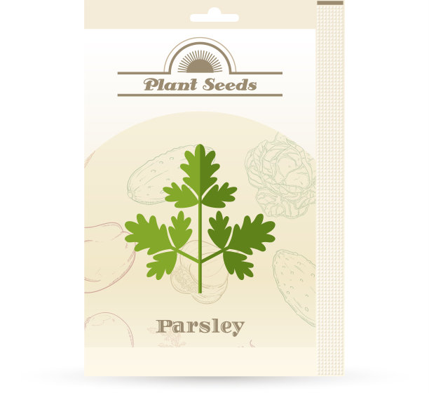 包装欧芹种子图标图片下载