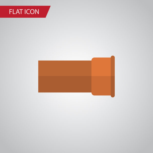 孤立铁平面图标铸造元素可以图片下载