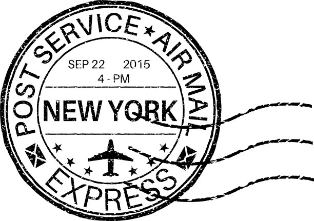 邮戳纽约图片下载