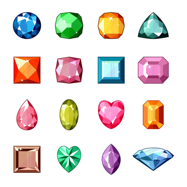钻石、水晶石和宝石或珍贵的素材图片