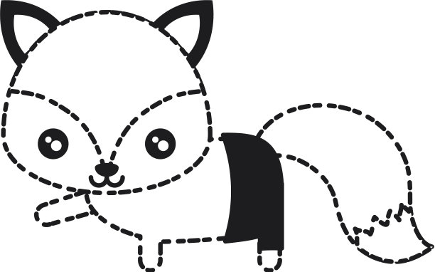 可爱的动物设计图片下载