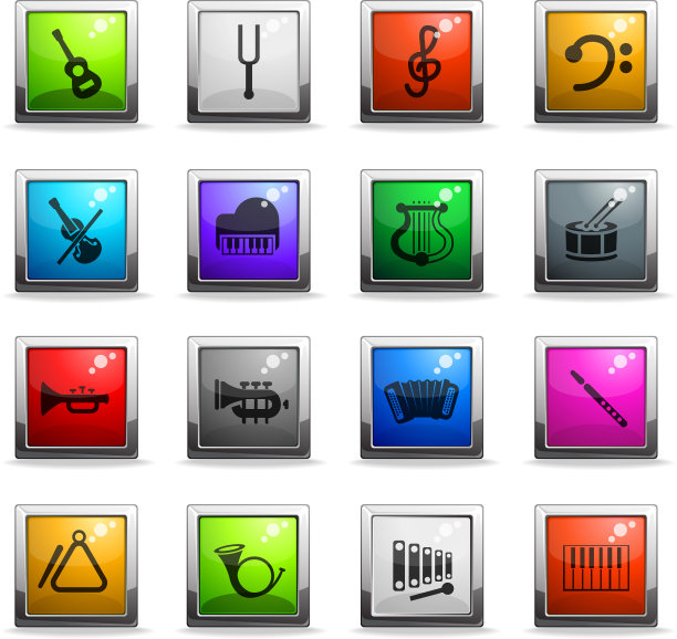 经典仪器图标集图片下载