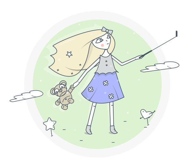 女孩会有问题图片下载