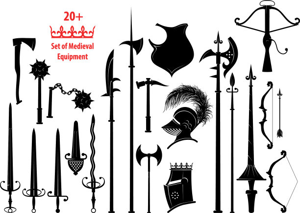 一套中世纪设备图片下载