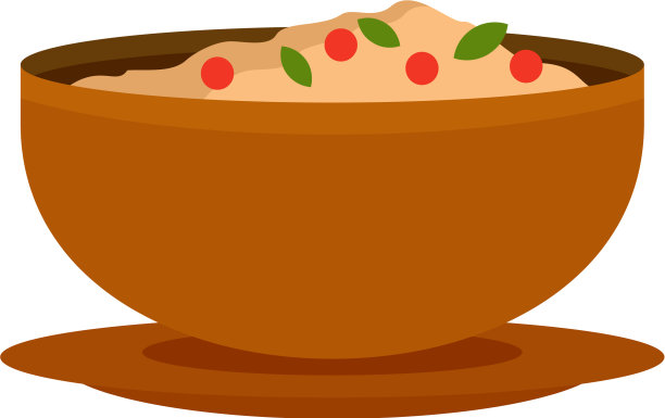 越南食物图标扁平化风格图片下载