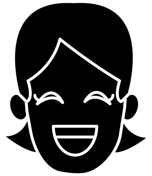 闭着眼睛微笑的女人图片下载